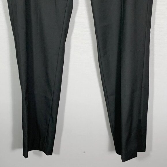 Lauren Ralph Lauren Dress Pants Men 36 Black Flat Front Pockets Straight Leg - Picture 3 of 9